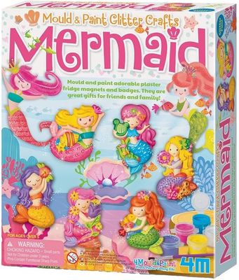 Mould &amp; Paint/Glitter Mermaid