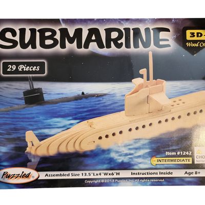 3D Puzzle Submarine