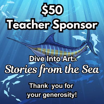 3. Dive into Art: Teacher $50