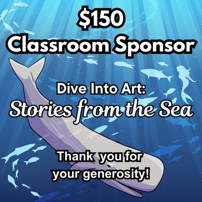 4. Dive into Art: Classroom $150