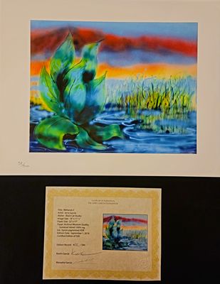Jerry Garcia Print: Wetlands II