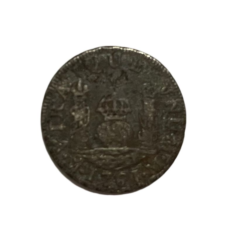 Cuban Treasure Hoard 1 Reale Pillar Coin