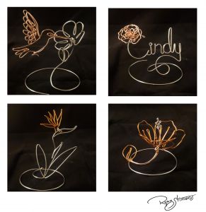 Dive into Art &amp; Music Donation - $50 Bundle (Wire Sculpture)