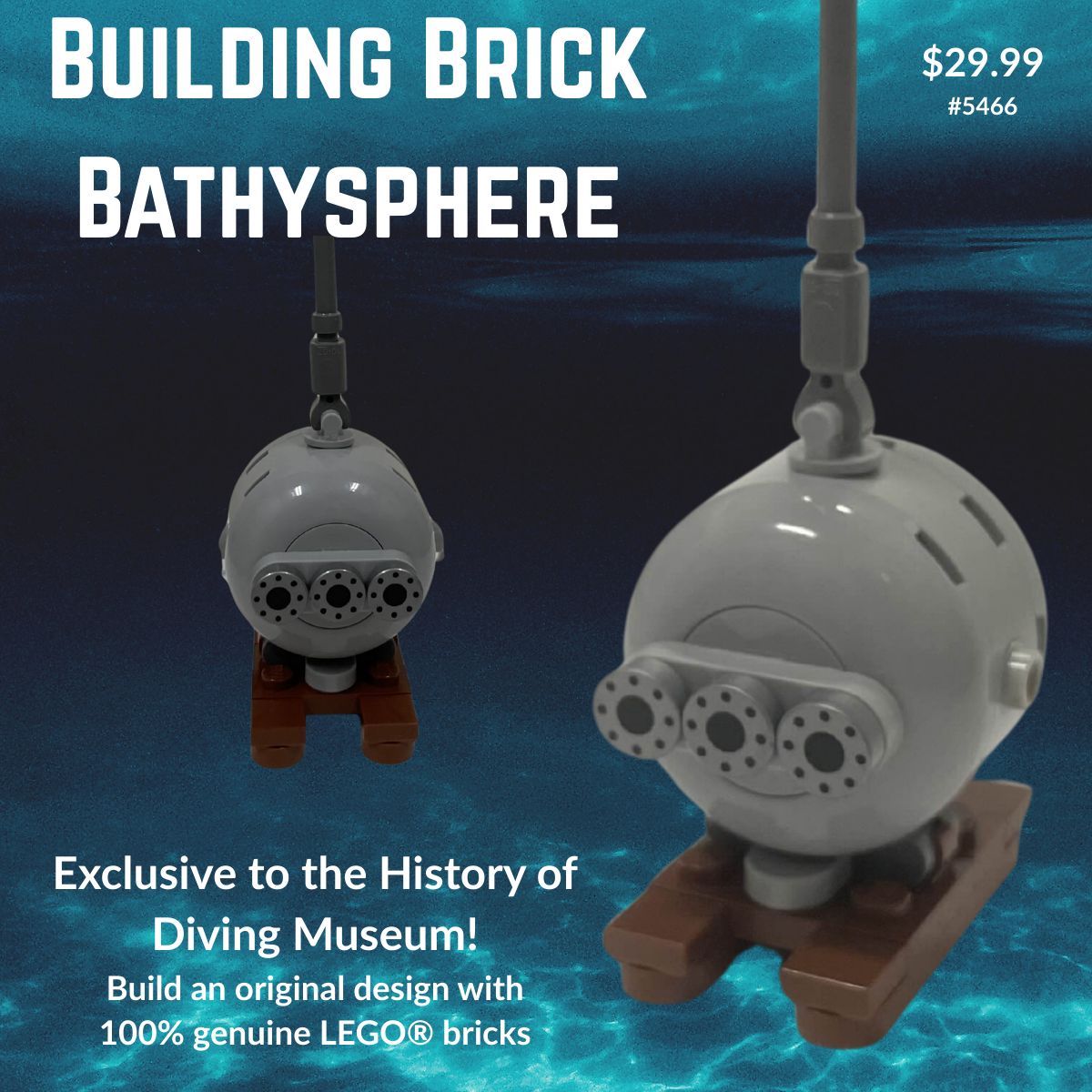 Building Brick Bathysphere Kit
