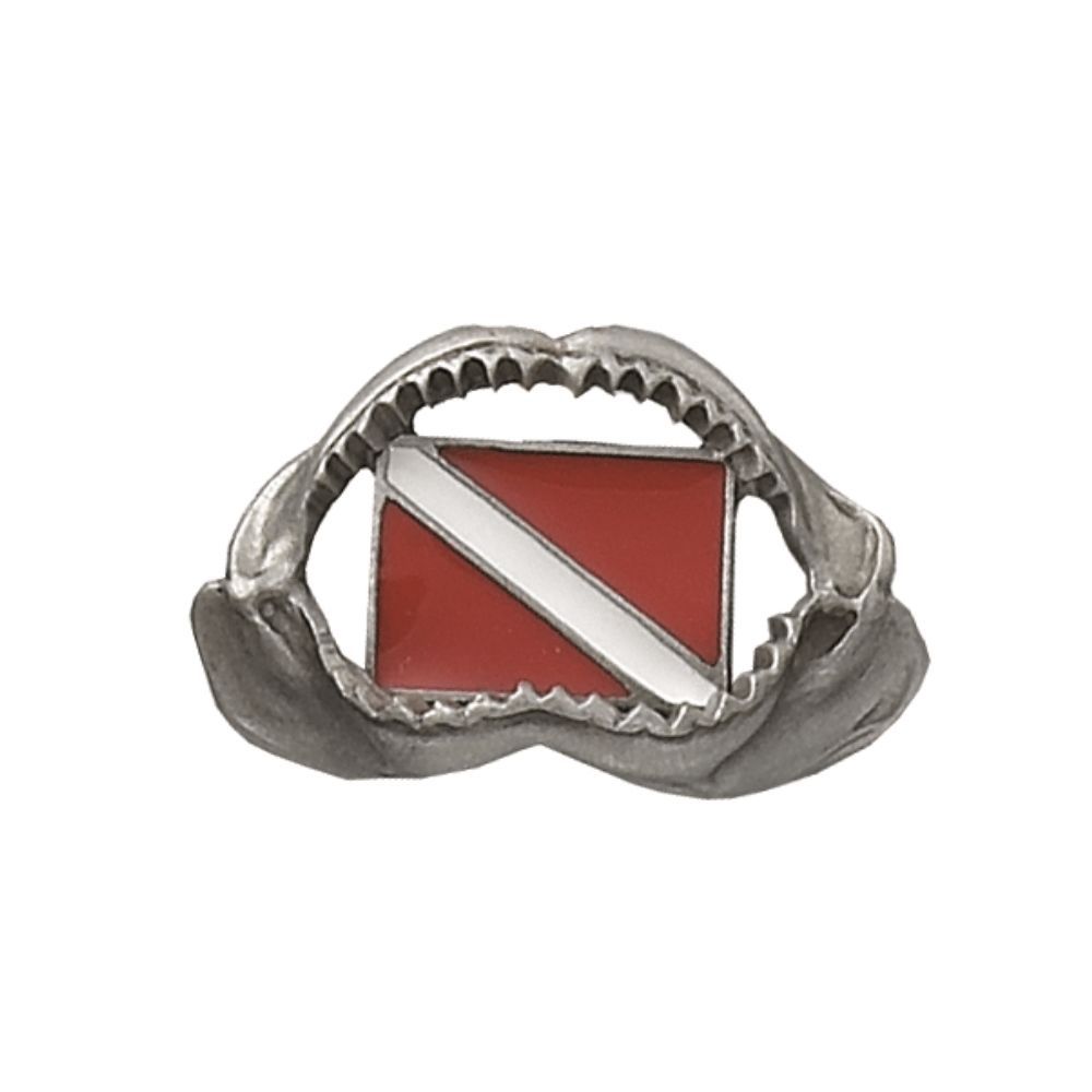 Pewter Pin - Shark Teeth
