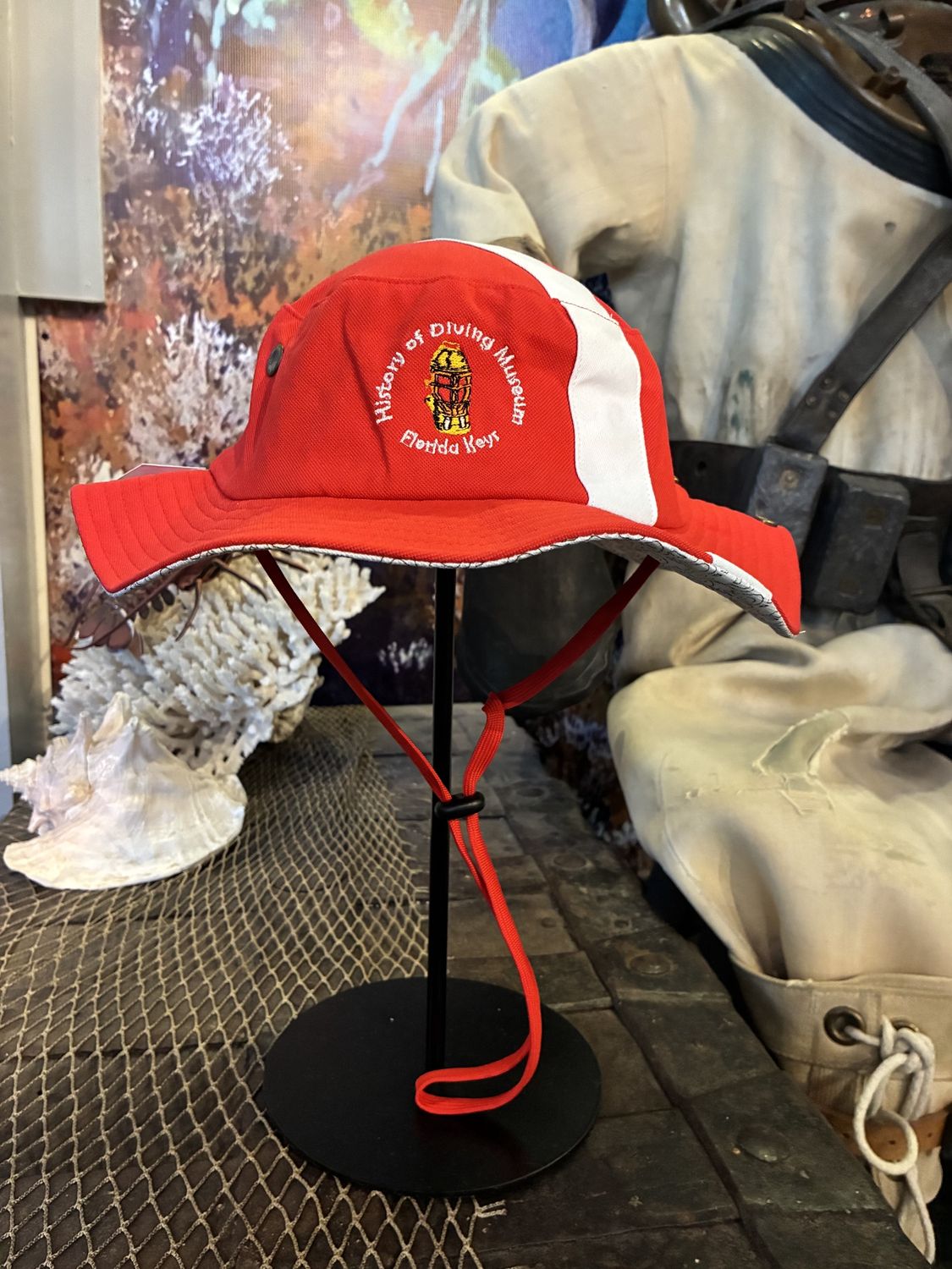 Dive Flag Embroidered Bucket Hat