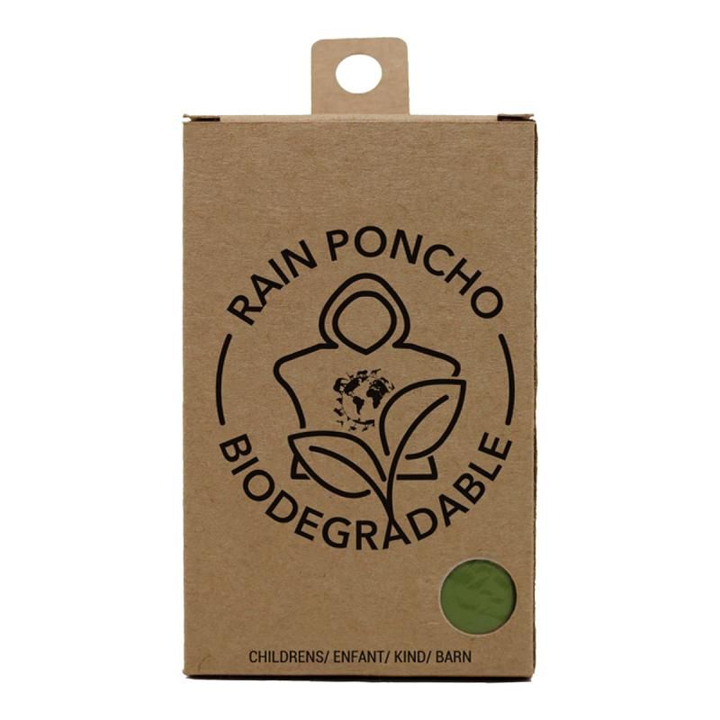 Child Biodegradable Rain Poncho