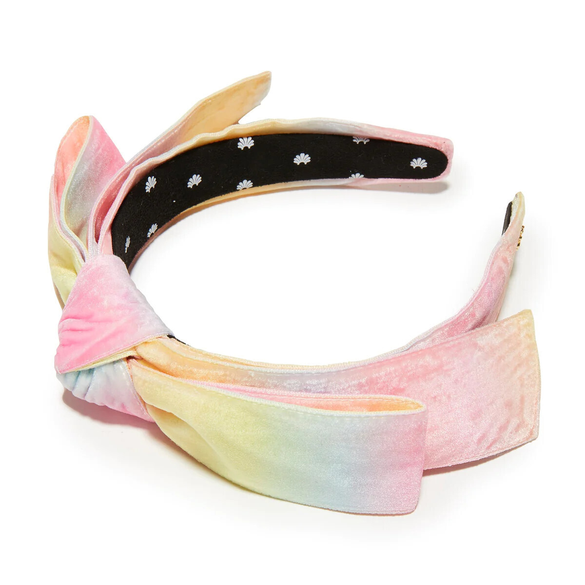Velvet Shirley Headband, Color: Apricot