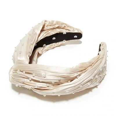 Pearl Embellished Gretta Headband