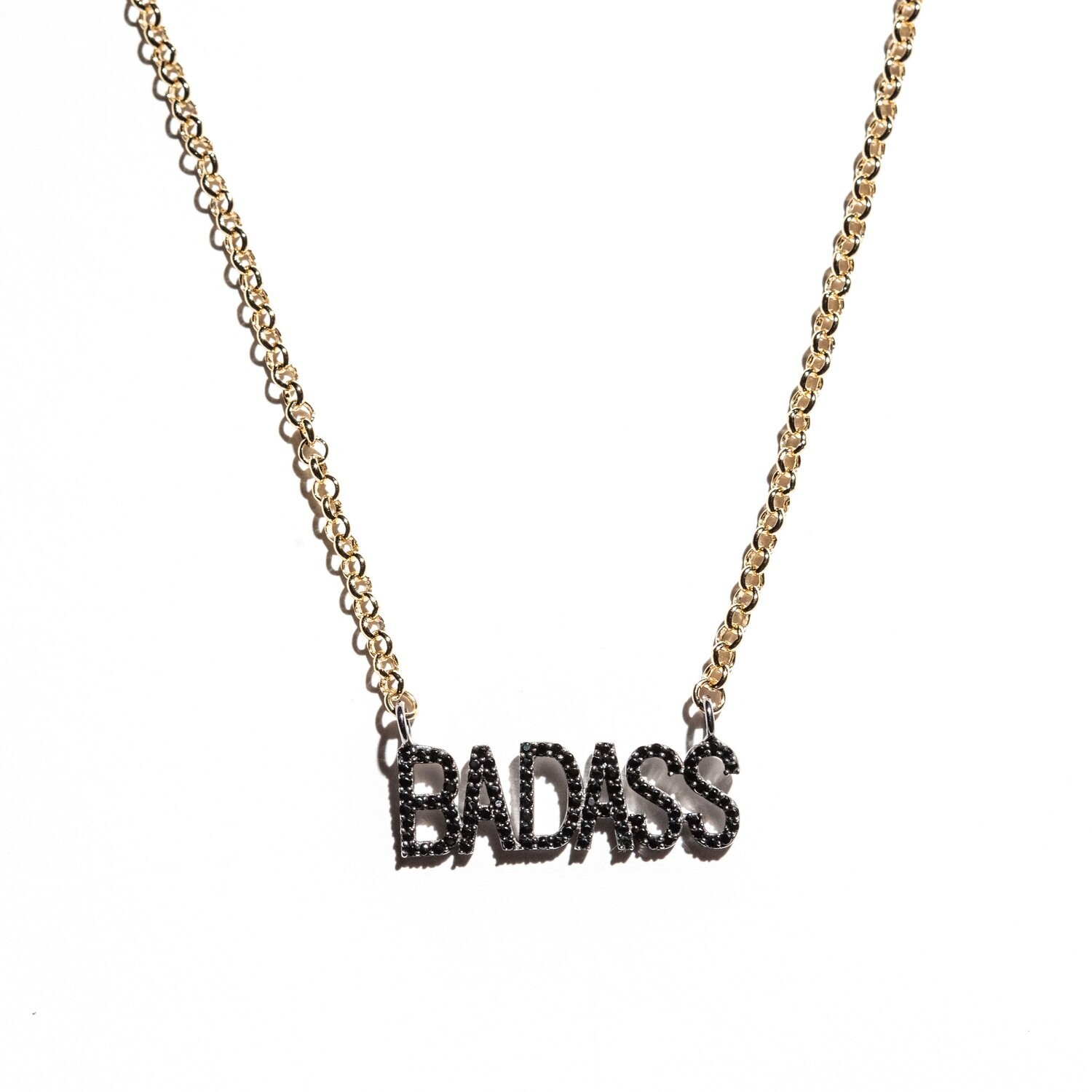 Badass Sterling Chain Spinel Stones, Size: OS