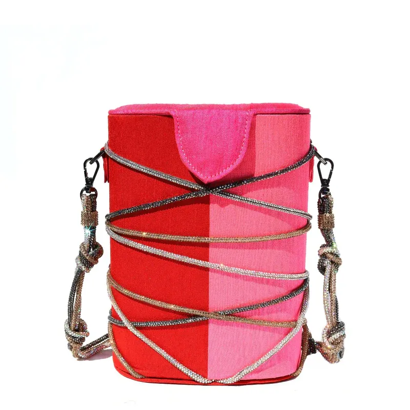 Gulaab Knotty Bucket Bag, Color: S