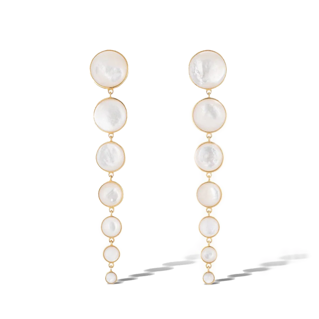Drop Circle Earring