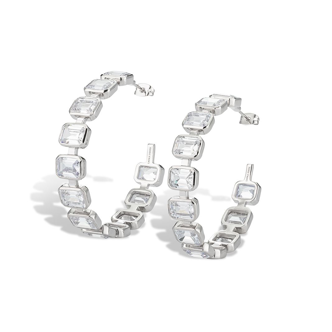 Gesuina Hoop Earring white gold