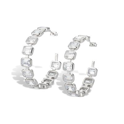 Gesuina Hoop Earring white gold