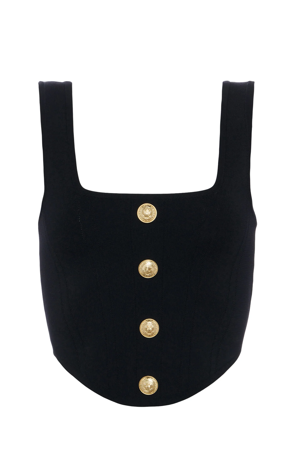 Saga Square Neck Knt Crst