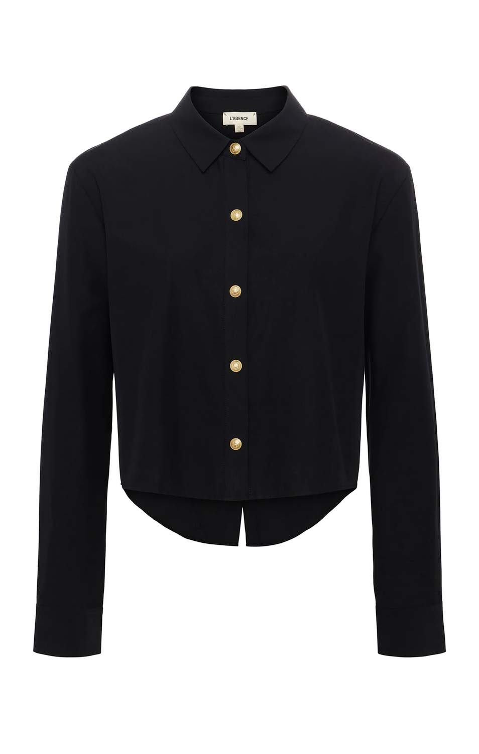 Cosette Crop Hi Low Shirt