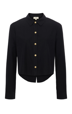 Cosette Crop Hi Low Shirt