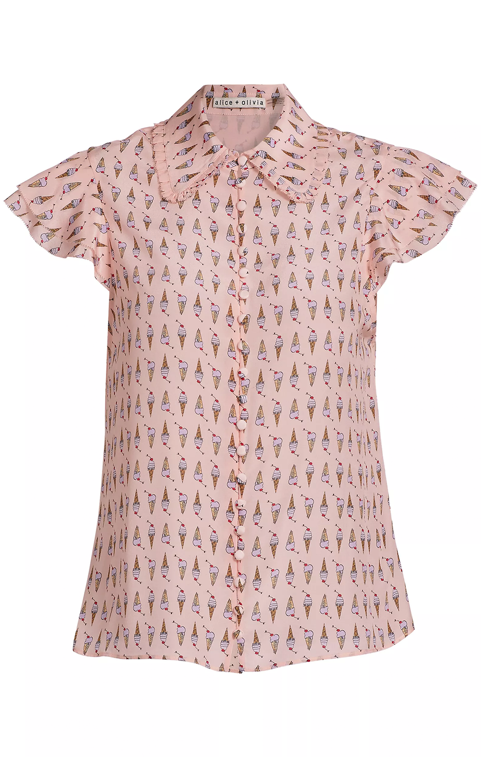 Martel Flutter Slv Blouse
