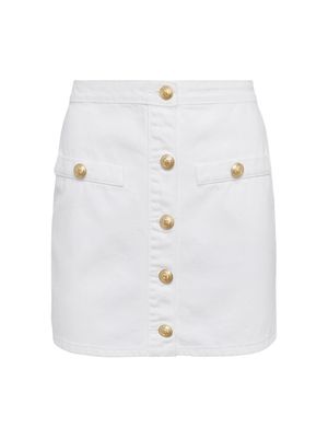 Kris Btn Frt Mini Skirt