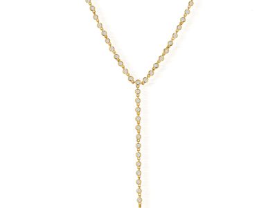14ky 15+2 diamond necklace