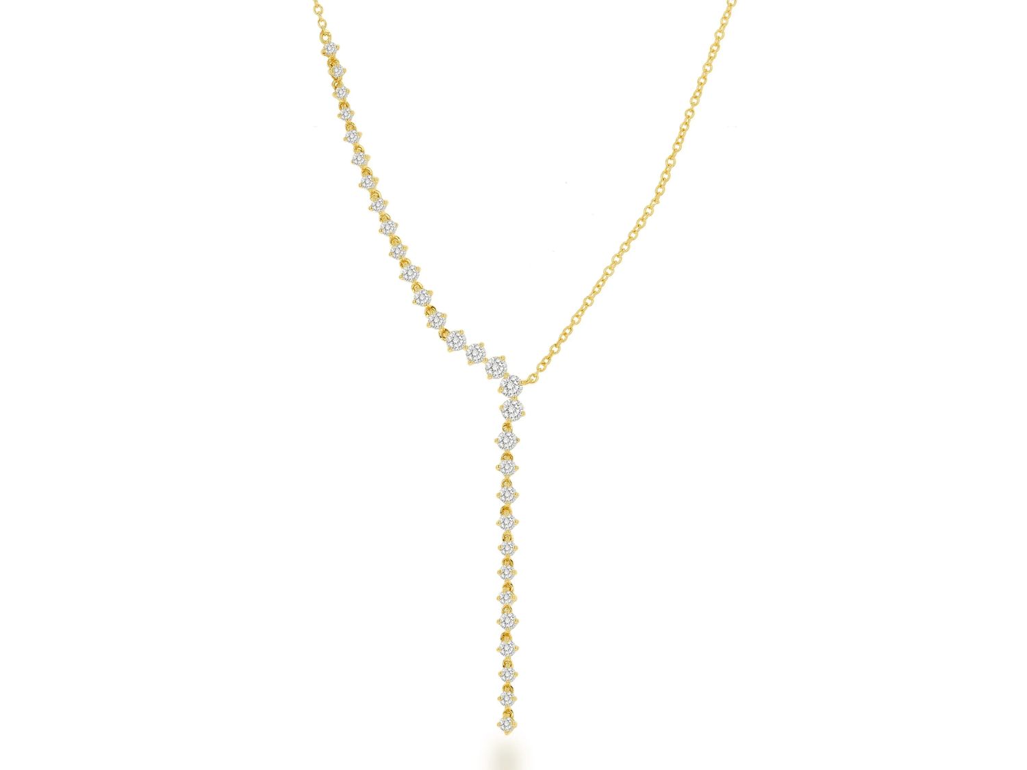 14ky 16 diamond necklace