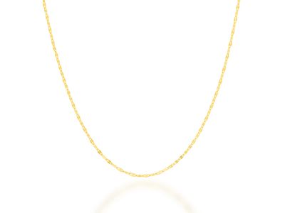 14ky 18 mini shimer chain
