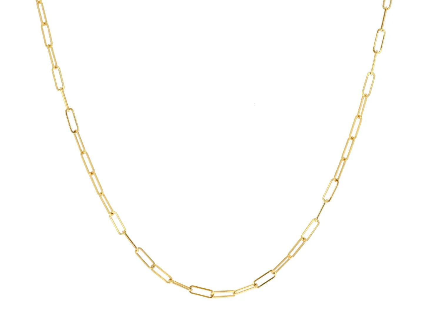 14k 16 mini oval link chain