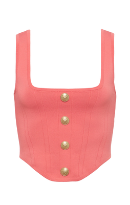 Saga Square Neck Knt Crst