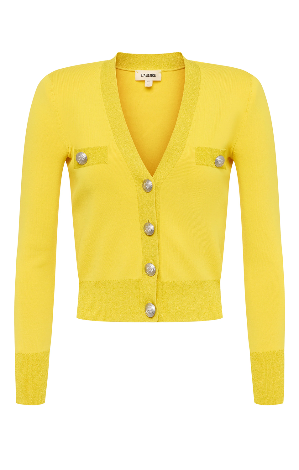 Taya Cropped Vnck Cardi