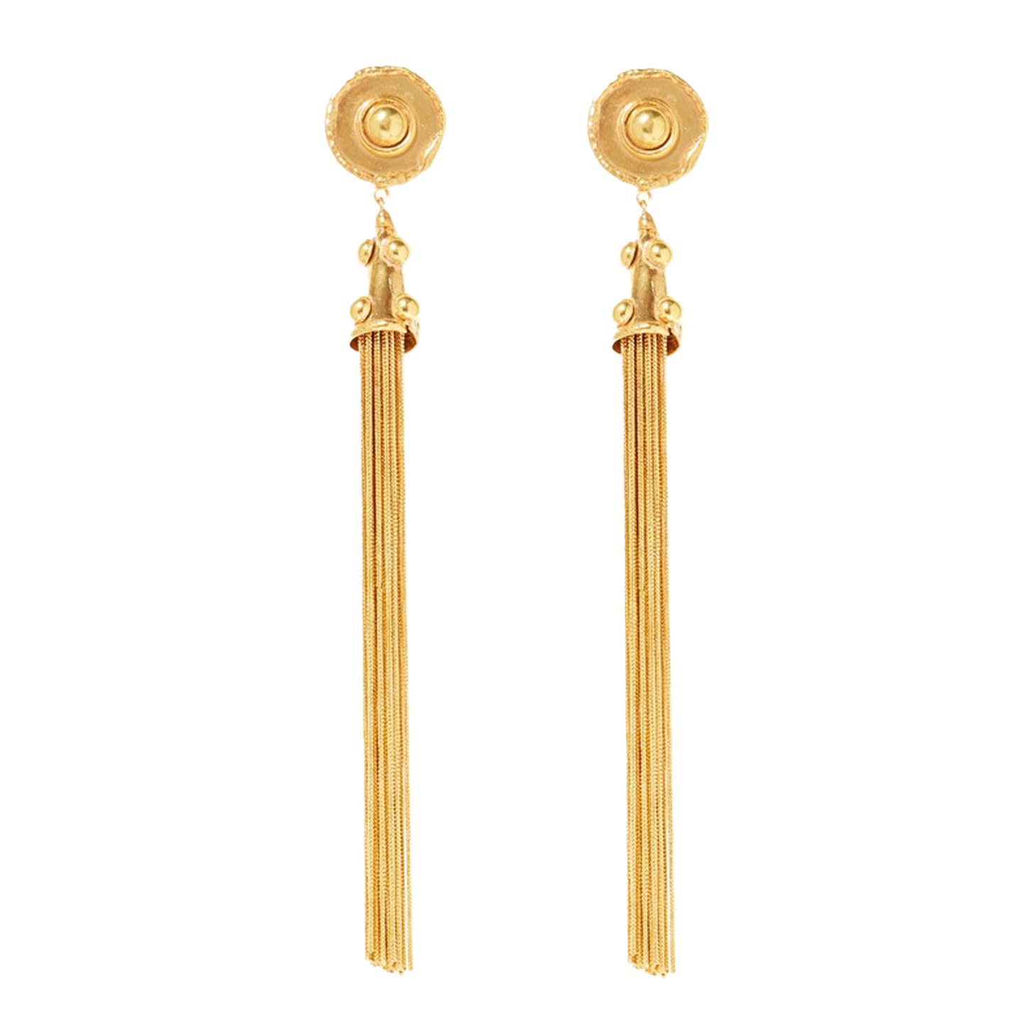 Boucles d&#39;oriele pompon xxl