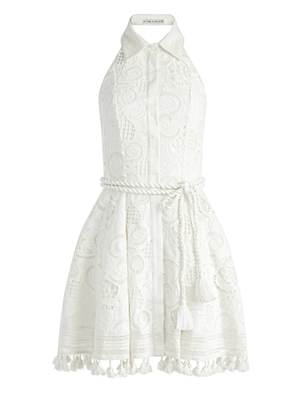 Lucy Halter Nk Mini Shirt Dress