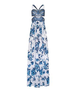 Annistyn Emb Gown