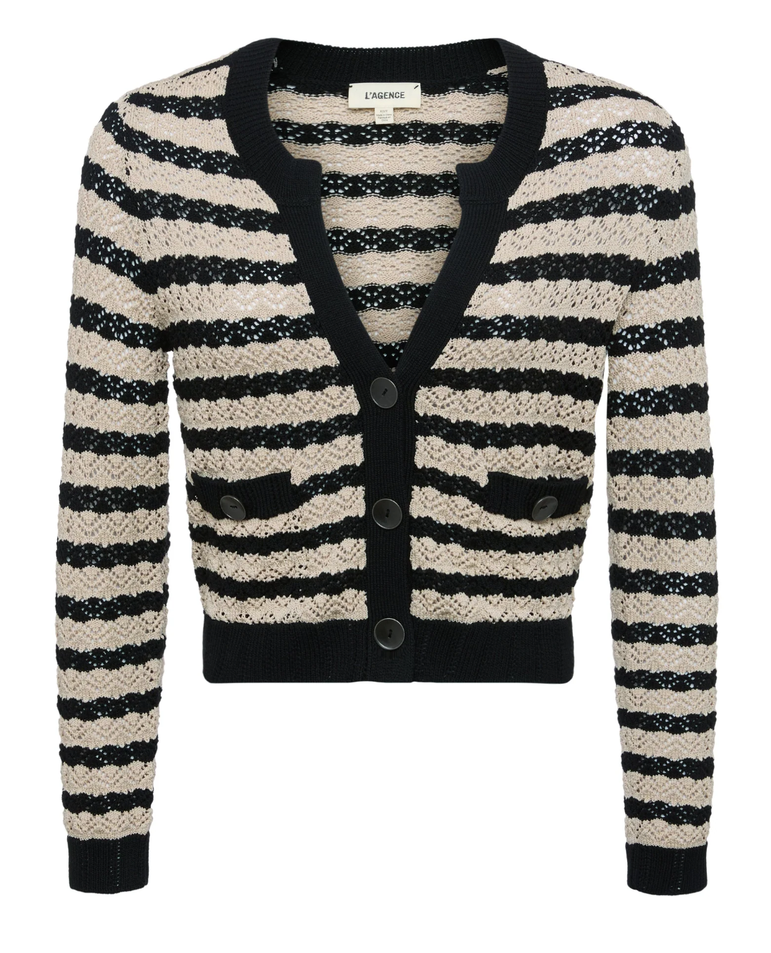 Orla Pointelle Knit Cardi
