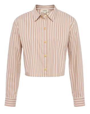 Cosette Crop Hi Low Shirt