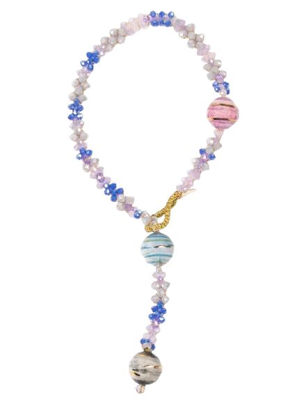 Collar corto de ceramica