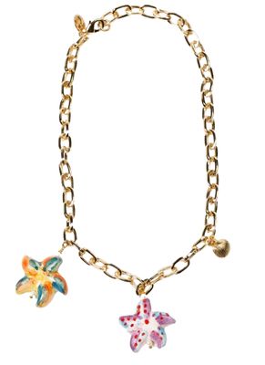 Collar corto de ceramica