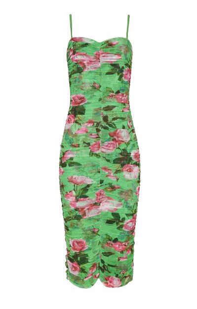 Caprice Strapls Mdi Dress