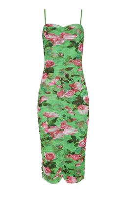 Caprice Strapls Mdi Dress