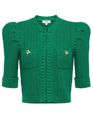 Delilah Crop Textrd Cardi