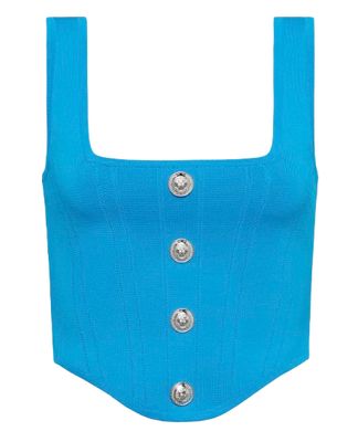 Saga Square Neck Knt Crst