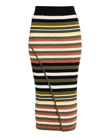 Cadence Faux Wrap Skirt