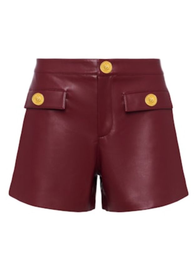 Dionne Faux Leather Short