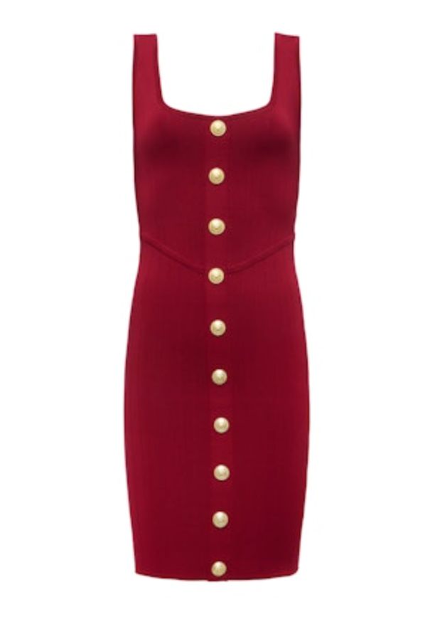 Soleil Sq Neck Knit Dress
