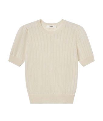 The Ladder Pointelle Sweater