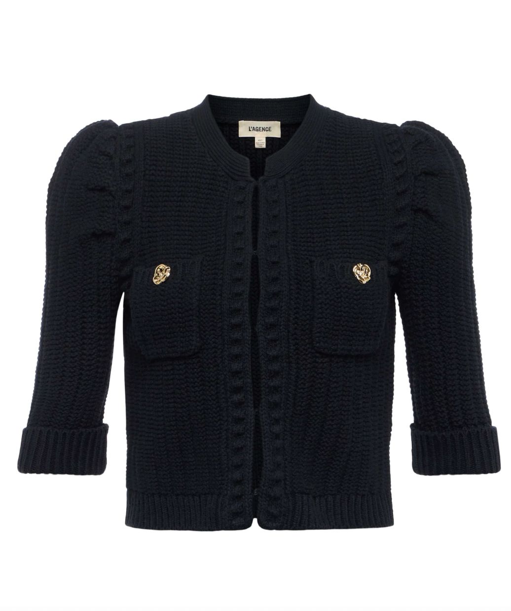 Delilah Crop Textrd Cardi