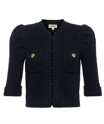Delilah Crop Textrd Cardi