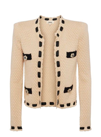 Astor Contrast Trim Cardi