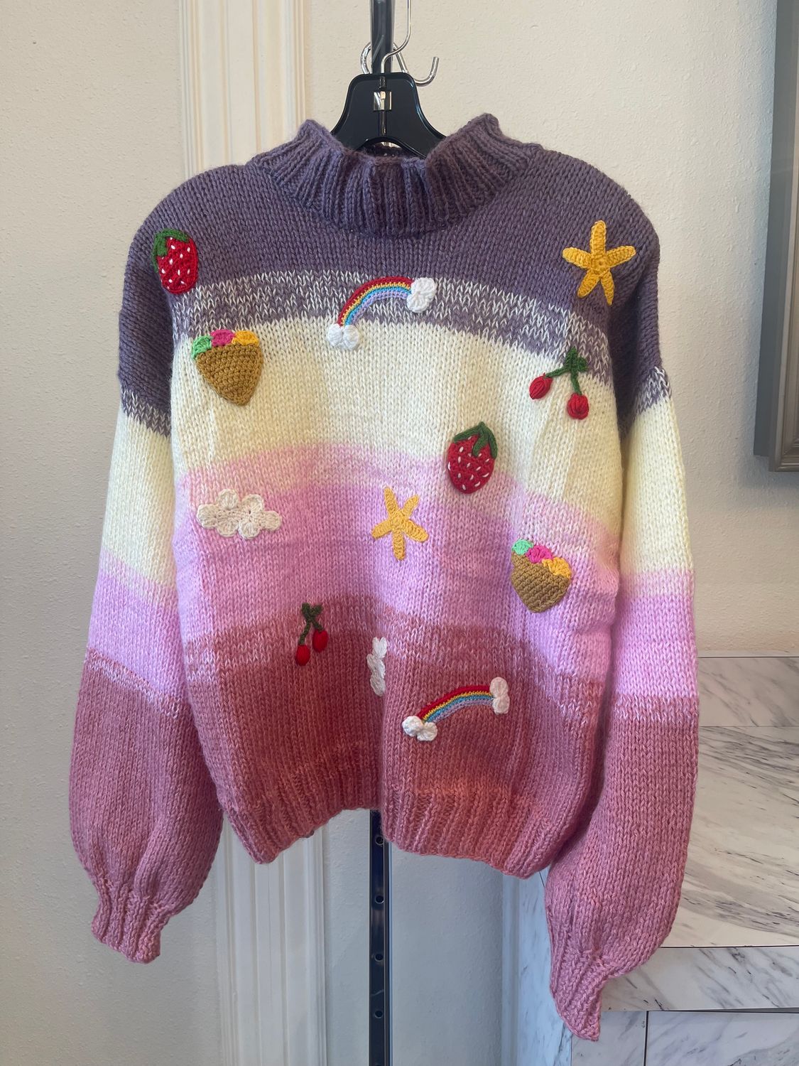 Pink Sweater