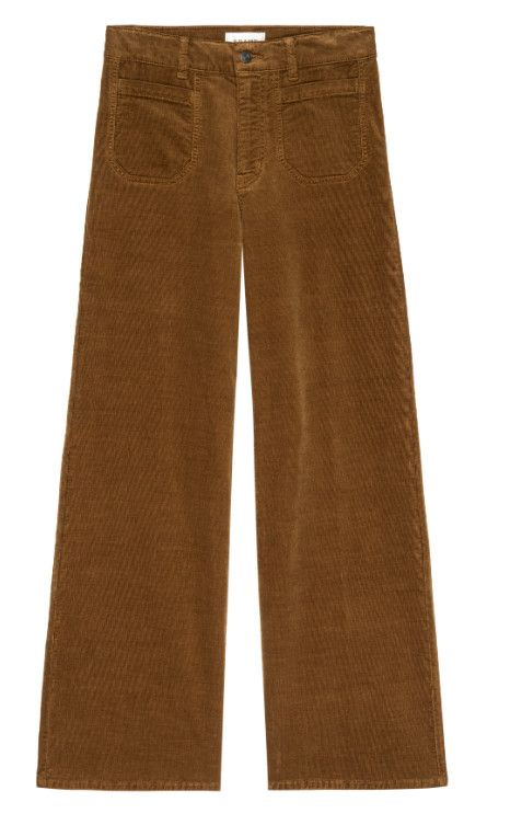 Le Slim Palazzo Modernist Pocket, Size: 25, Color: Maple Brown