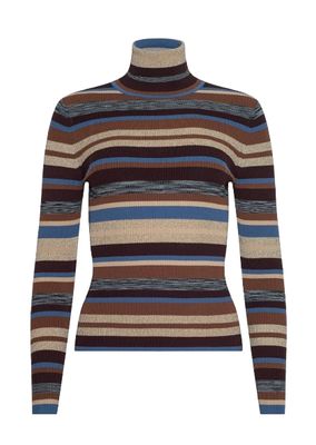 Olene Stripe Turtleneck